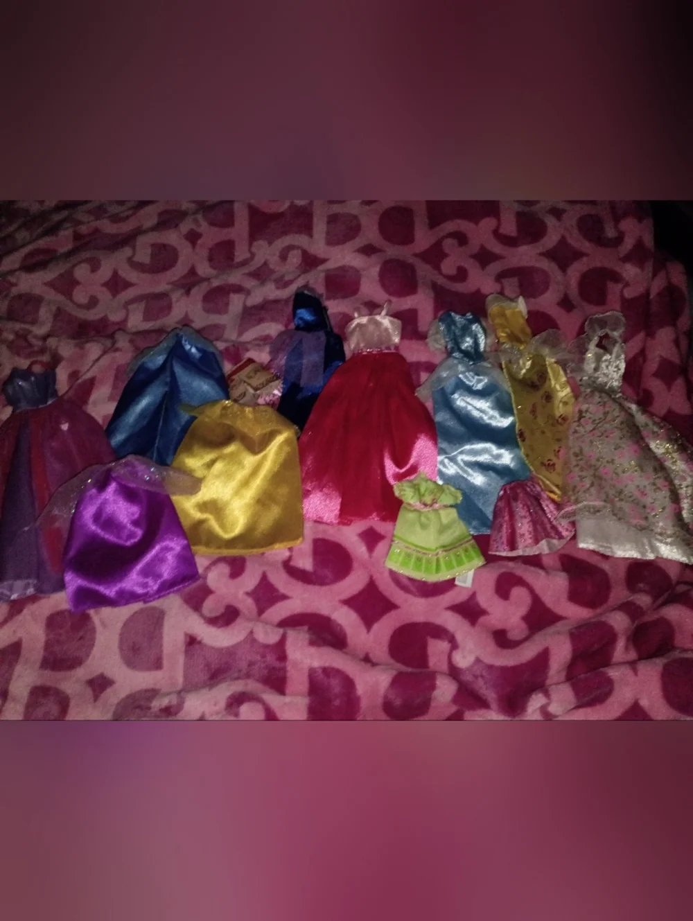 12 Piece Princess Barbie Clothing Bundle